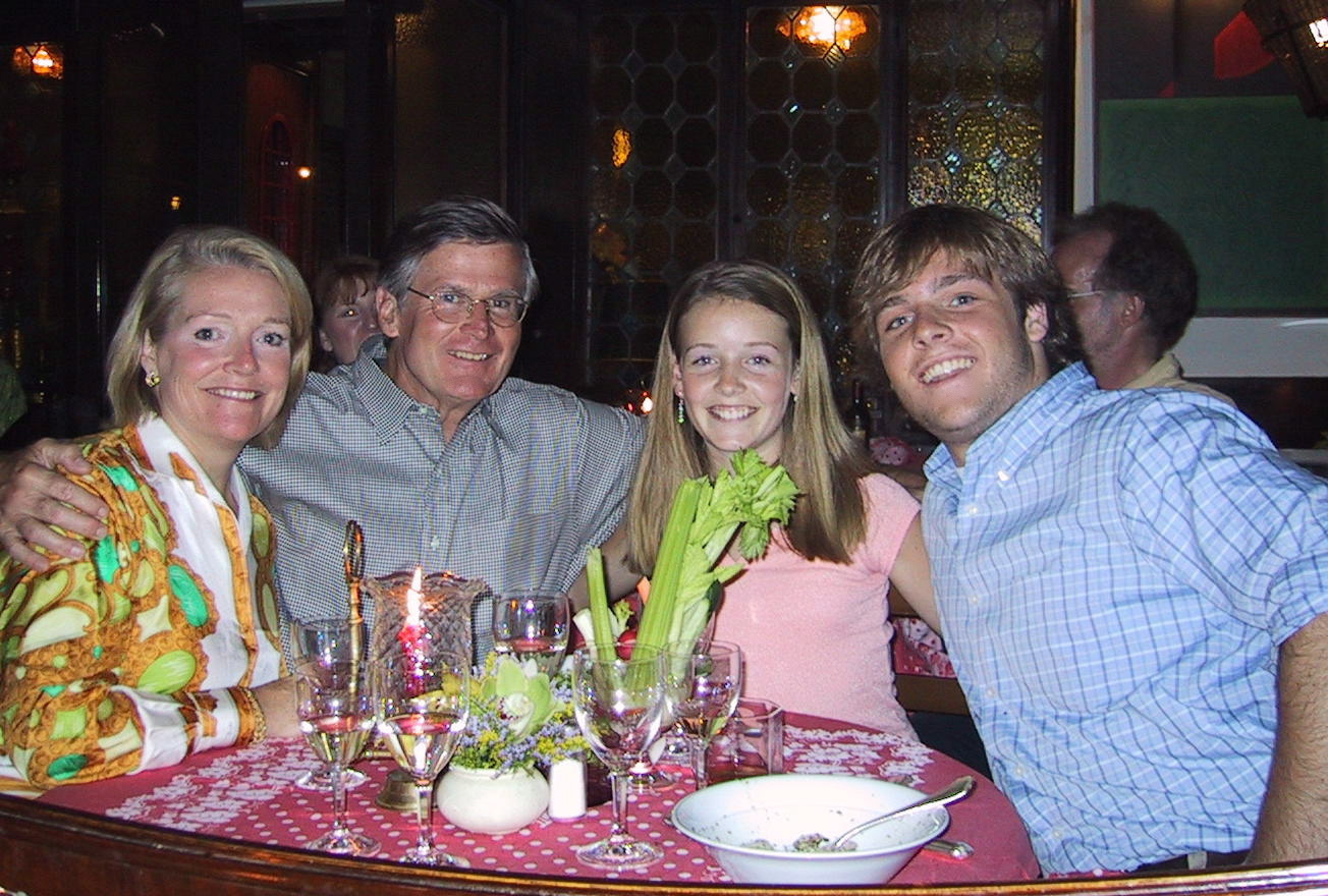 Family dinner in Venice