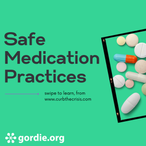 Safe Medication Practices Instagram Campaign Cover Page