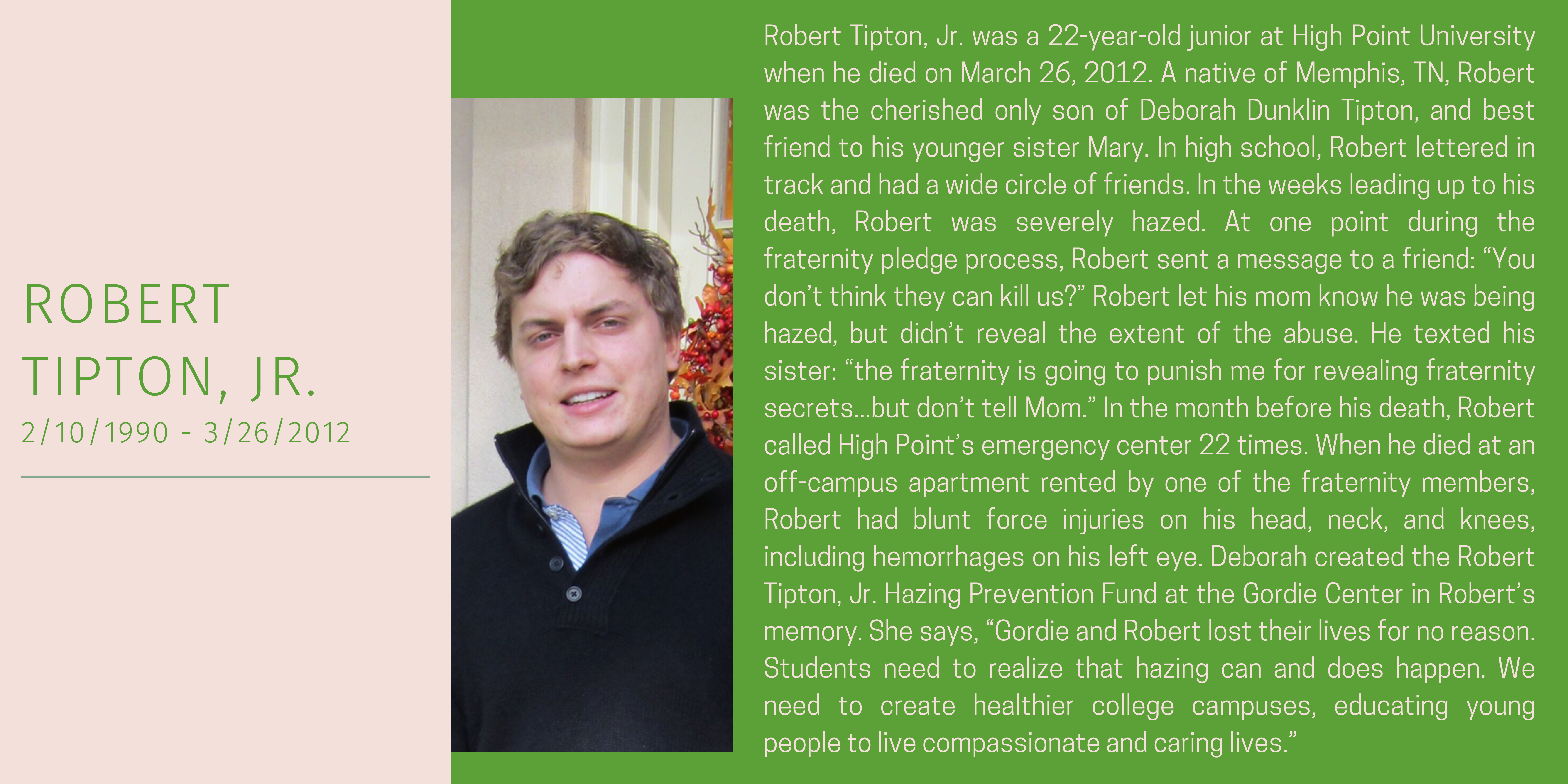 Robert Tipton Jr. banner