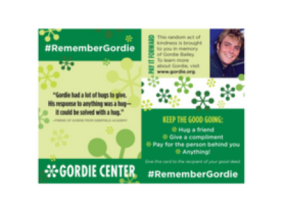 Gordie Kindness Card toolkit image