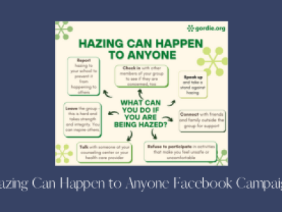 Hazing Can Happen to Anyone Instagram Campaign Thumbnail