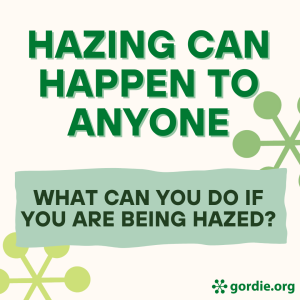 what Can You Do if You are Being Hazed Instagram Campaign Cover Page