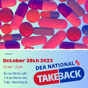 DEA National Take Back Day 2023 Instagram Campaign Cover Page