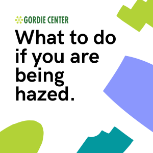 What to Do If You're Being Hazed 1